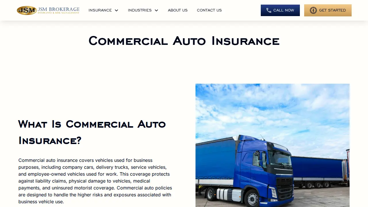JSM Brokerage, Inc. page