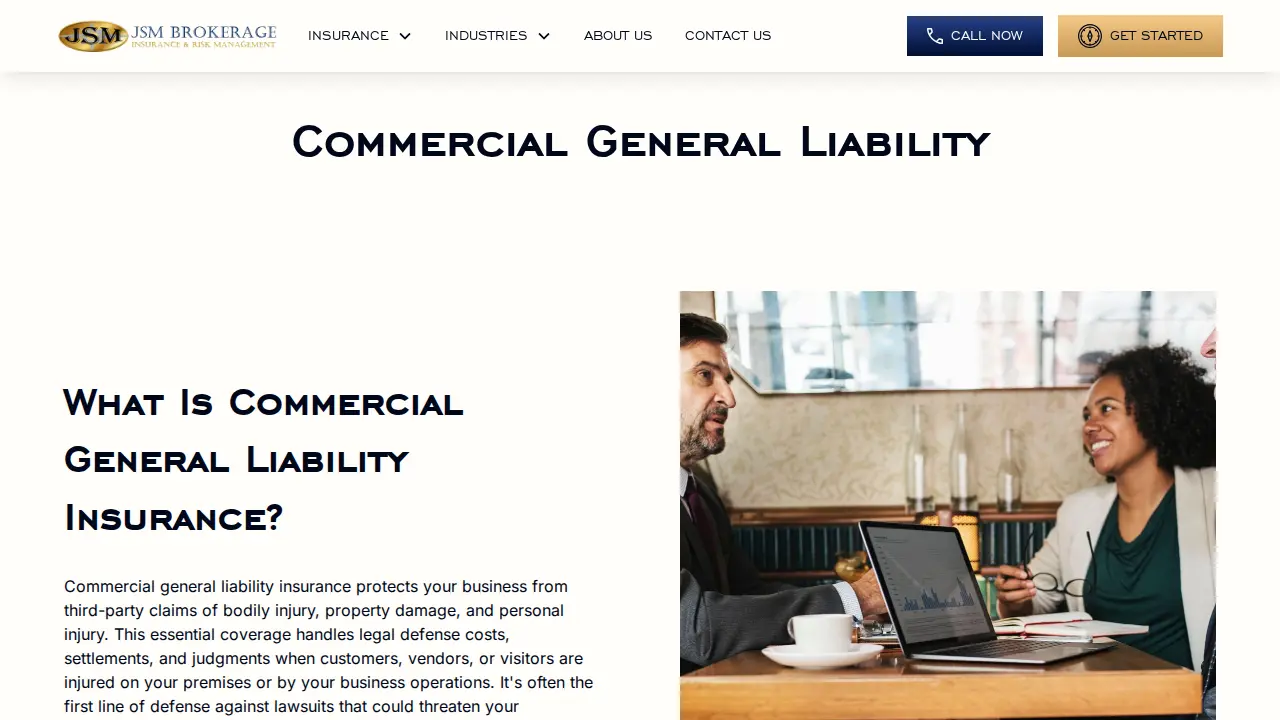 JSM Brokerage, Inc. page