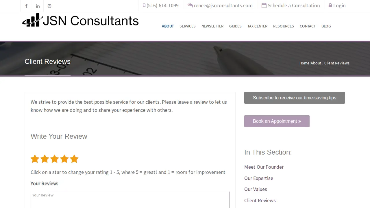 JSN Consultants LLc page
