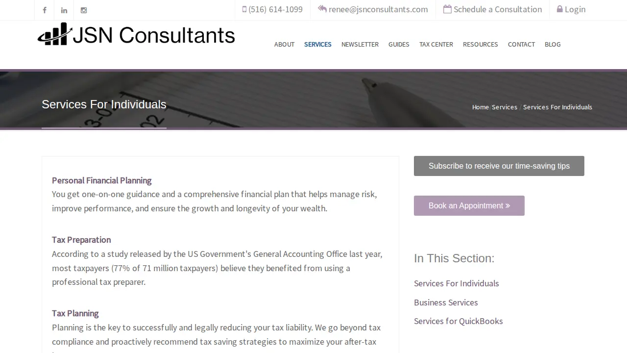 JSN Consultants LLc page