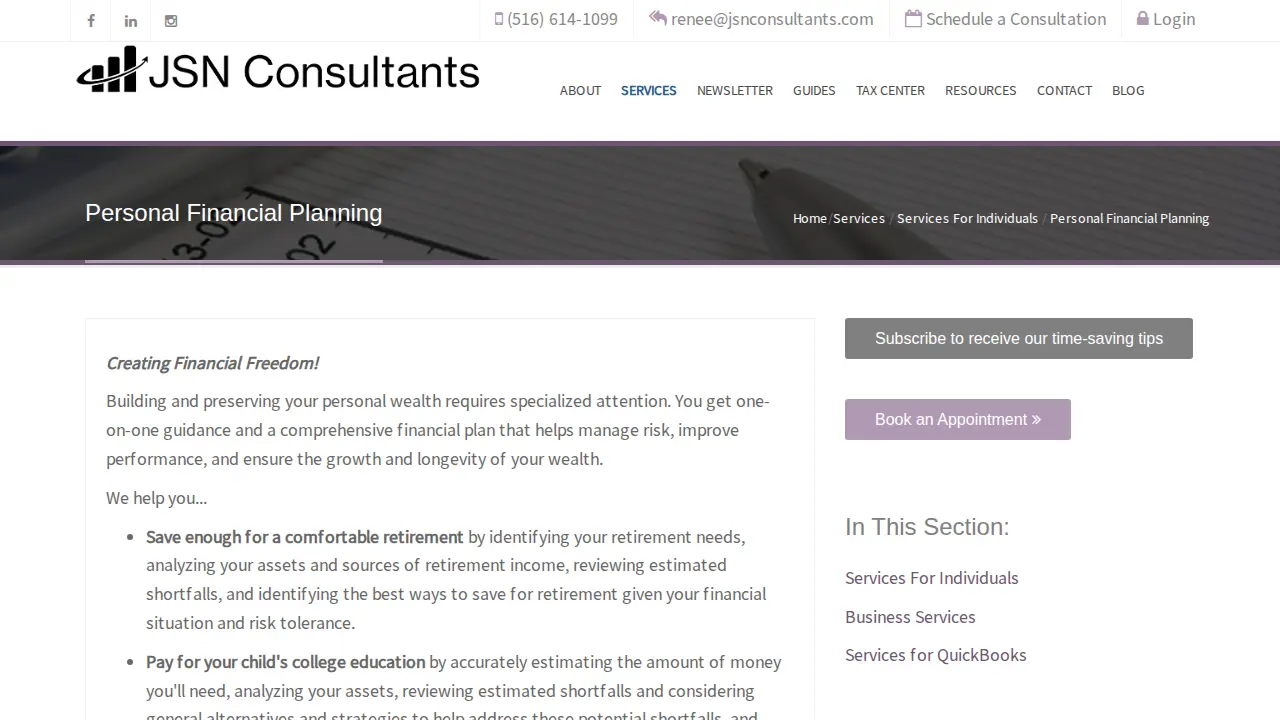 JSN Consultants LLc page