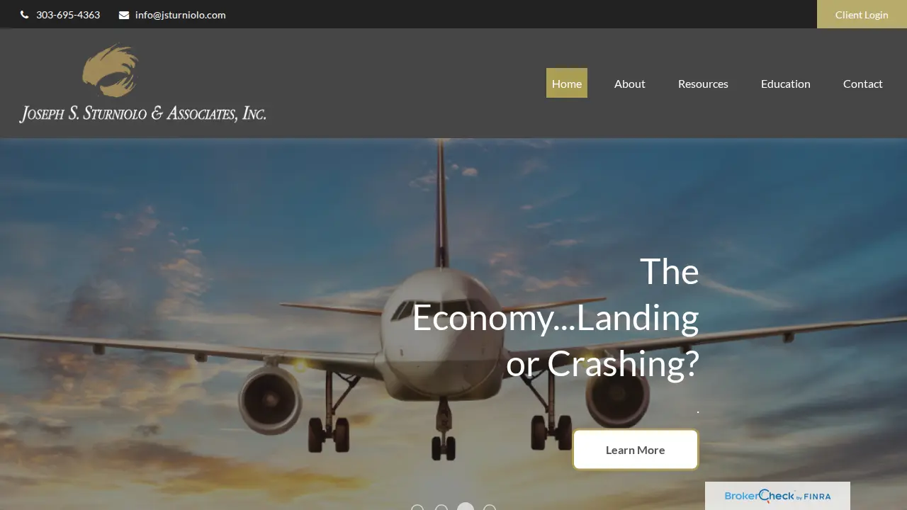 Joseph S. Sturniolo & Associates, Inc. page