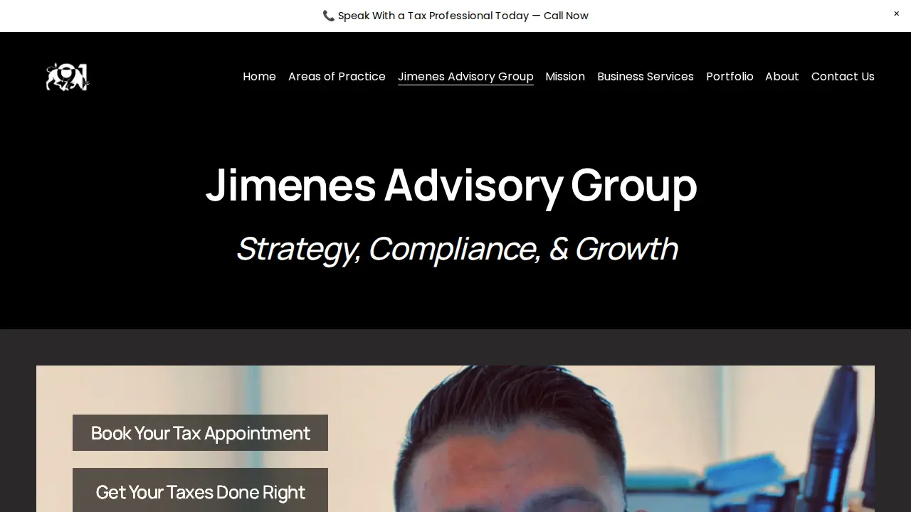 JIMENES TAX PRO INC page