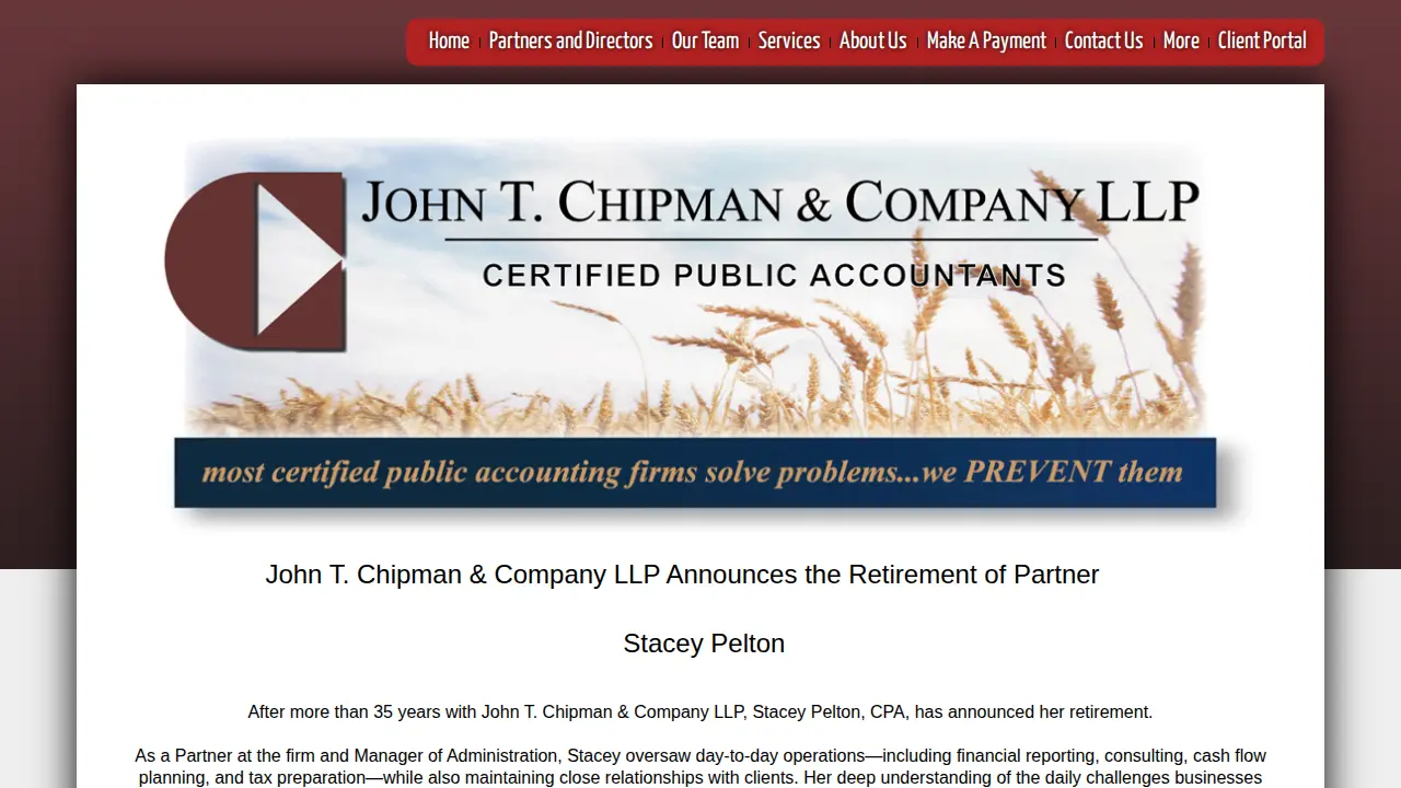 John T Chipman & Co LLP