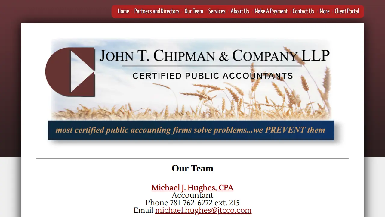 John T Chipman & Co LLP page