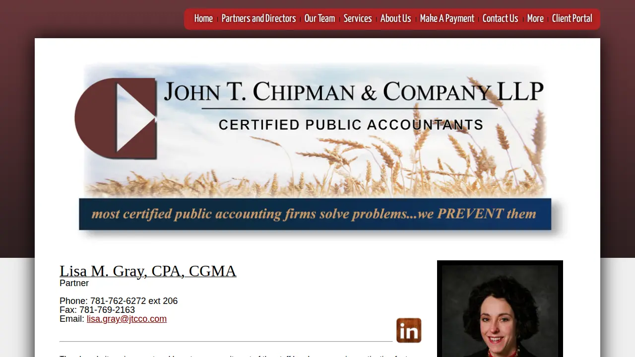 John T Chipman & Co LLP page