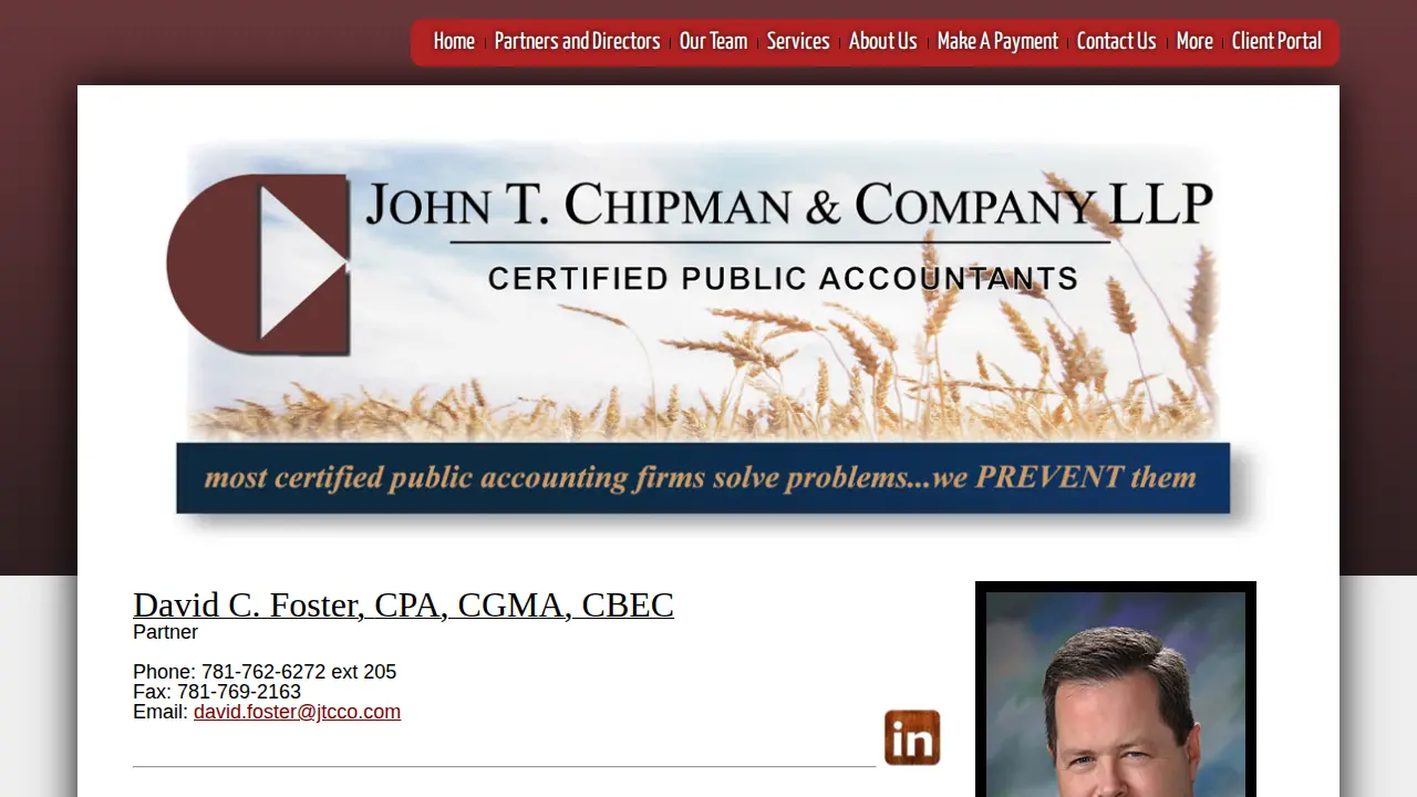 John T Chipman & Co LLP page