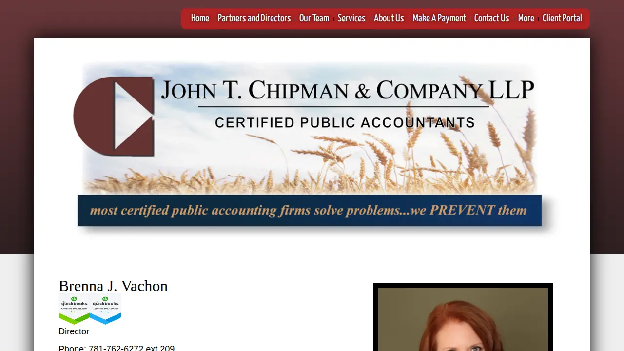 John T Chipman & Co LLP page