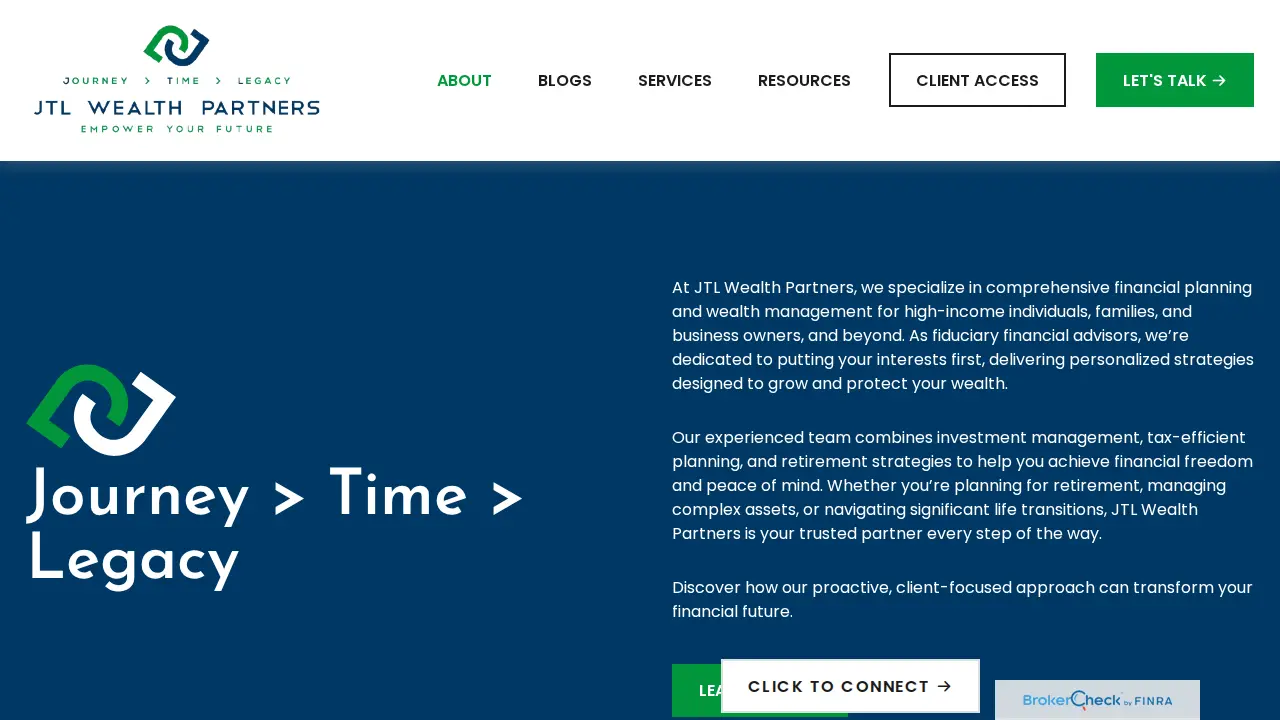 JTL Wealth Partners page