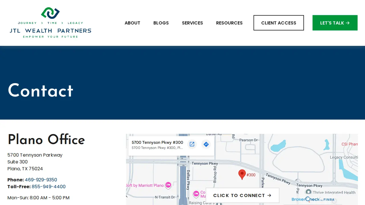 JTL Wealth Partners page