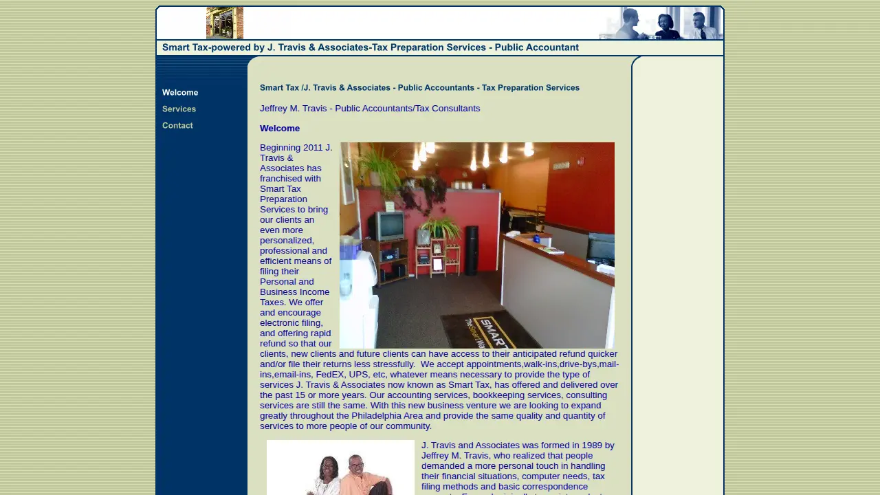 J. Travis & Associates page