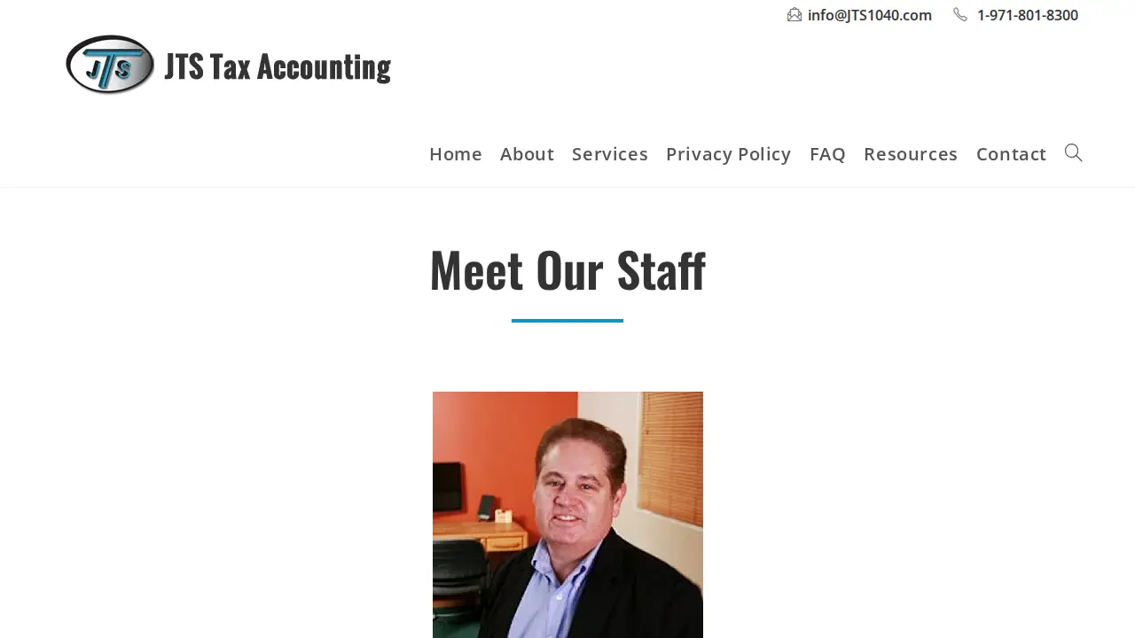 JTS Tax Accounting LLC page