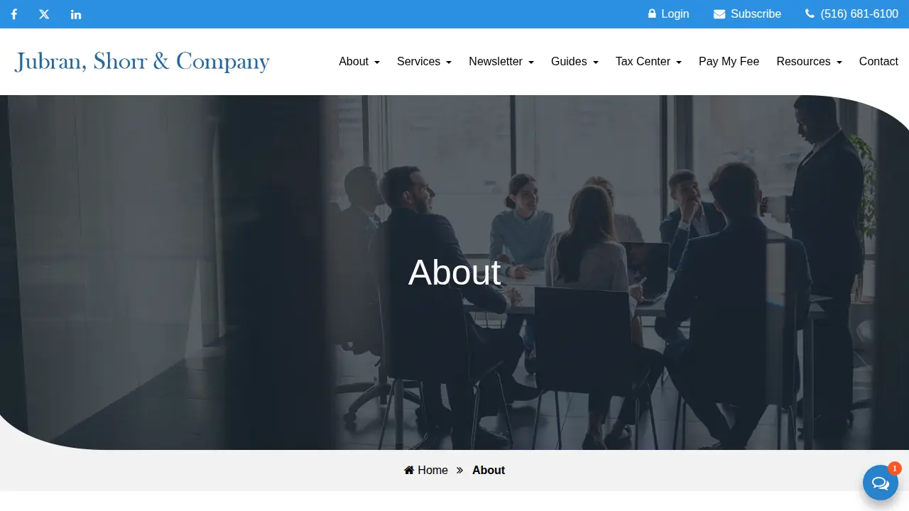 Jubran, Shorr & Company page