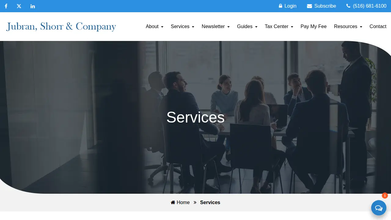 Jubran, Shorr & Company page