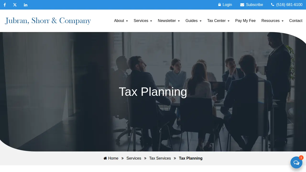 Jubran, Shorr & Company page