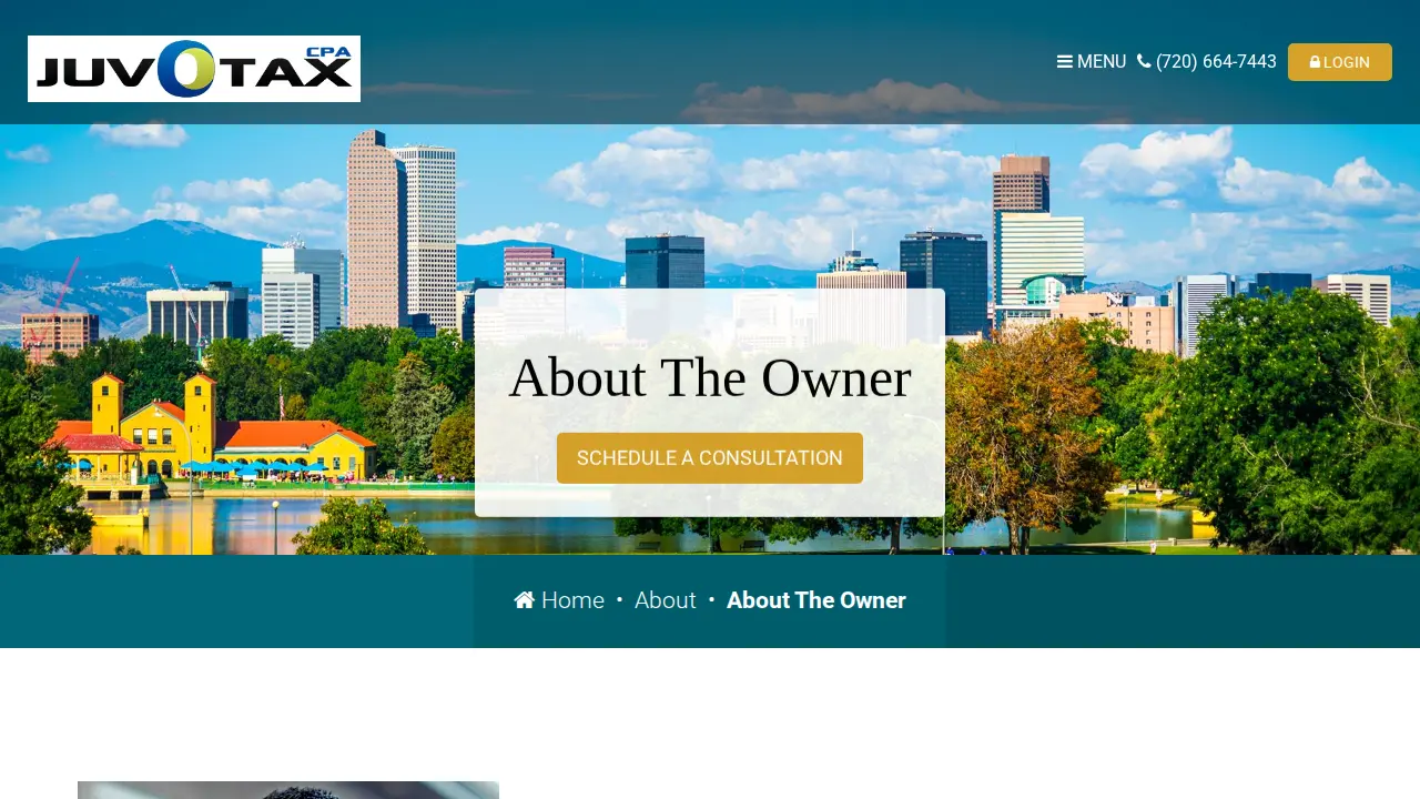JuvoTax CPA page