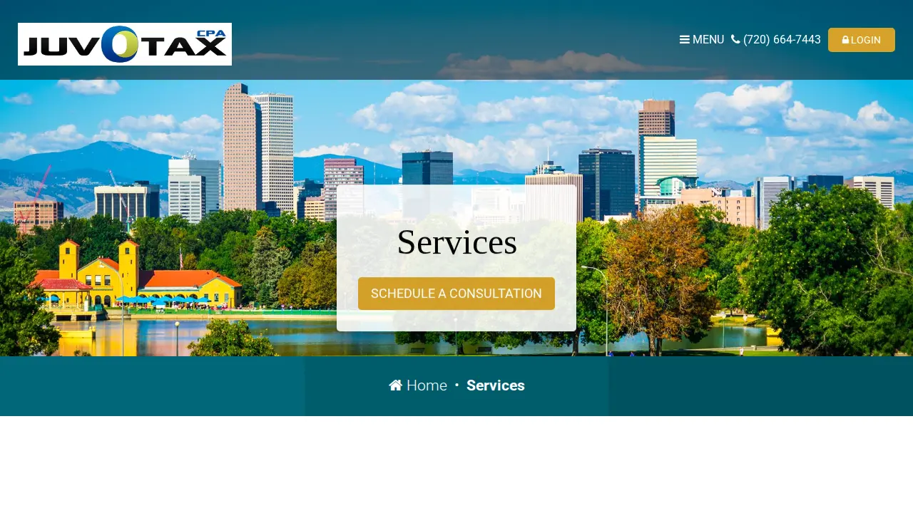 JuvoTax CPA page