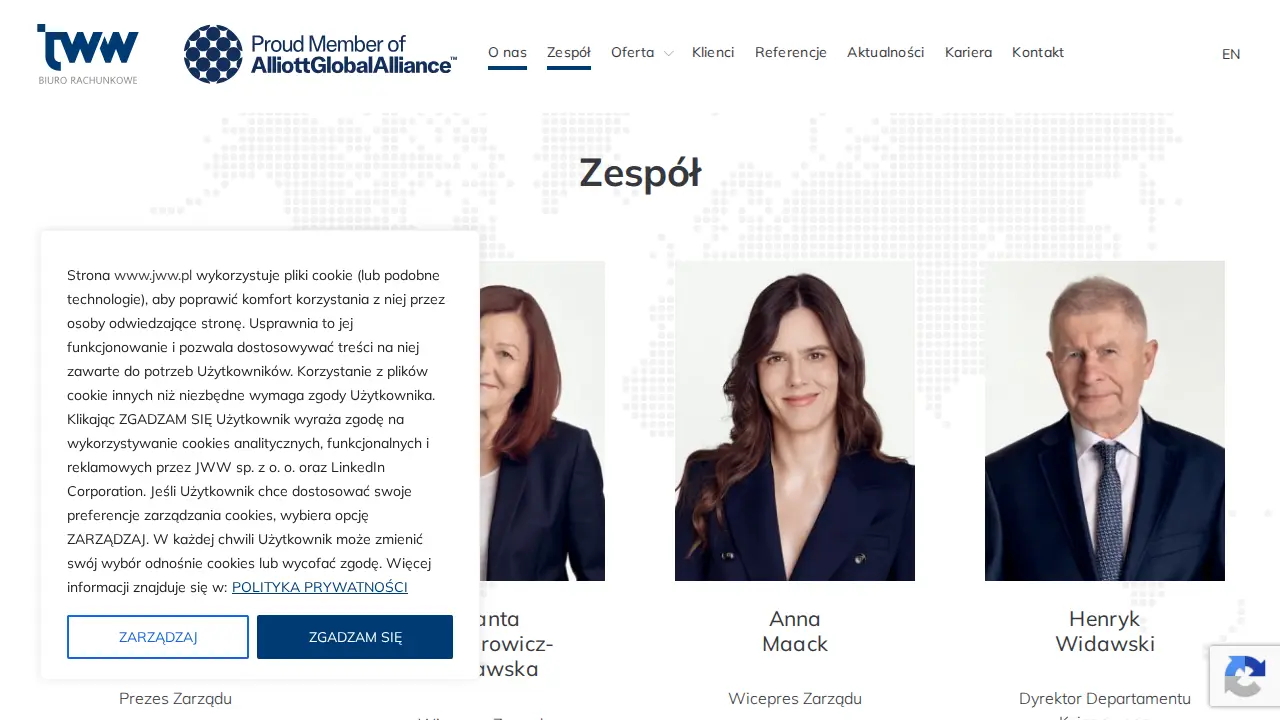 JWW Accounting Office page