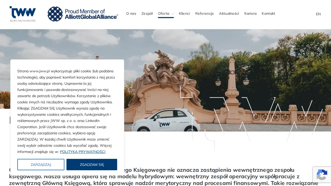 JWW Accounting Office page