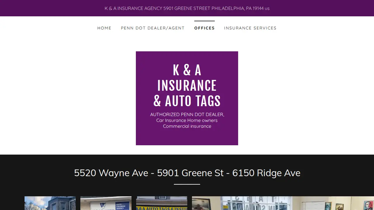 K and A Auto Tags, License & Registration Renewal - #1 page