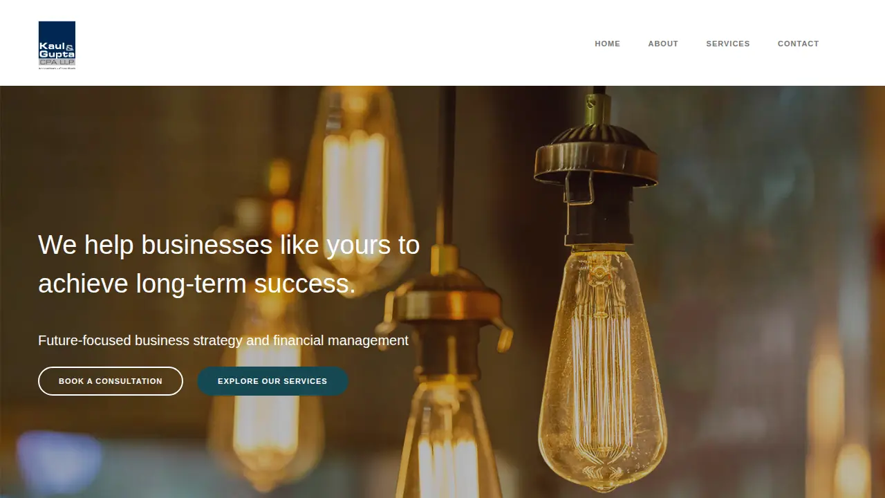 Kaul Group CPA page