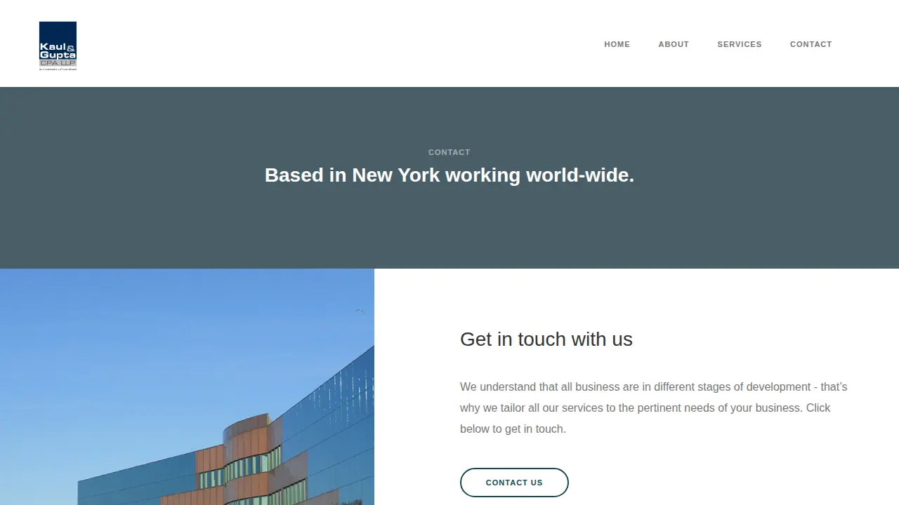 Kaul Group CPA page