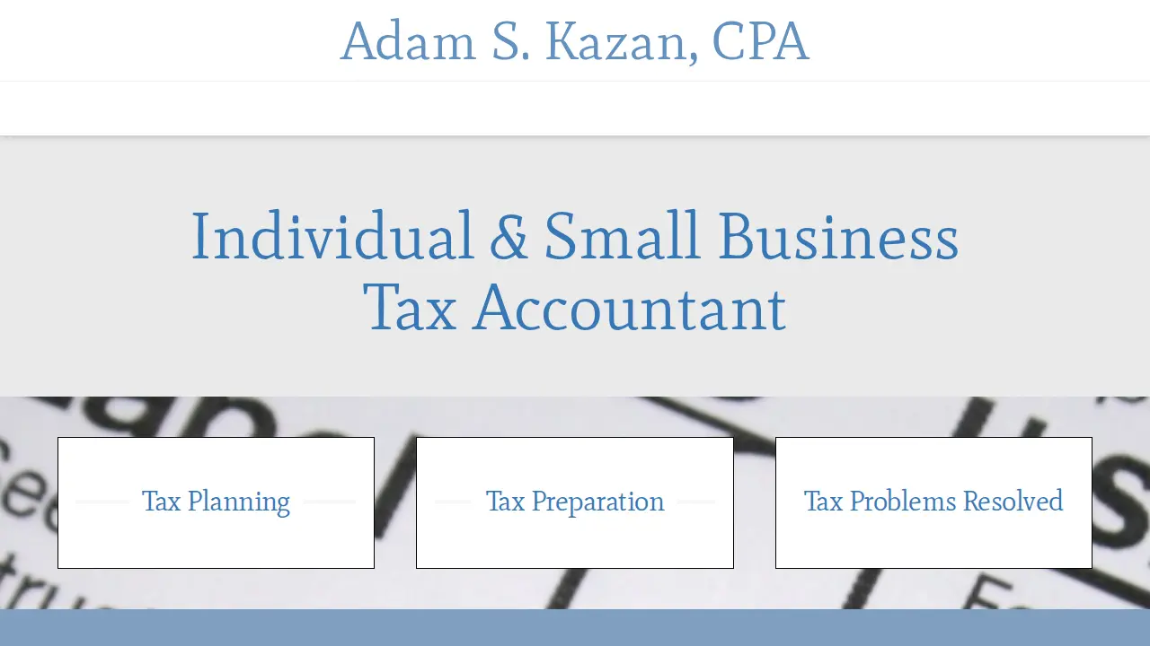Kazan Adam S CPA