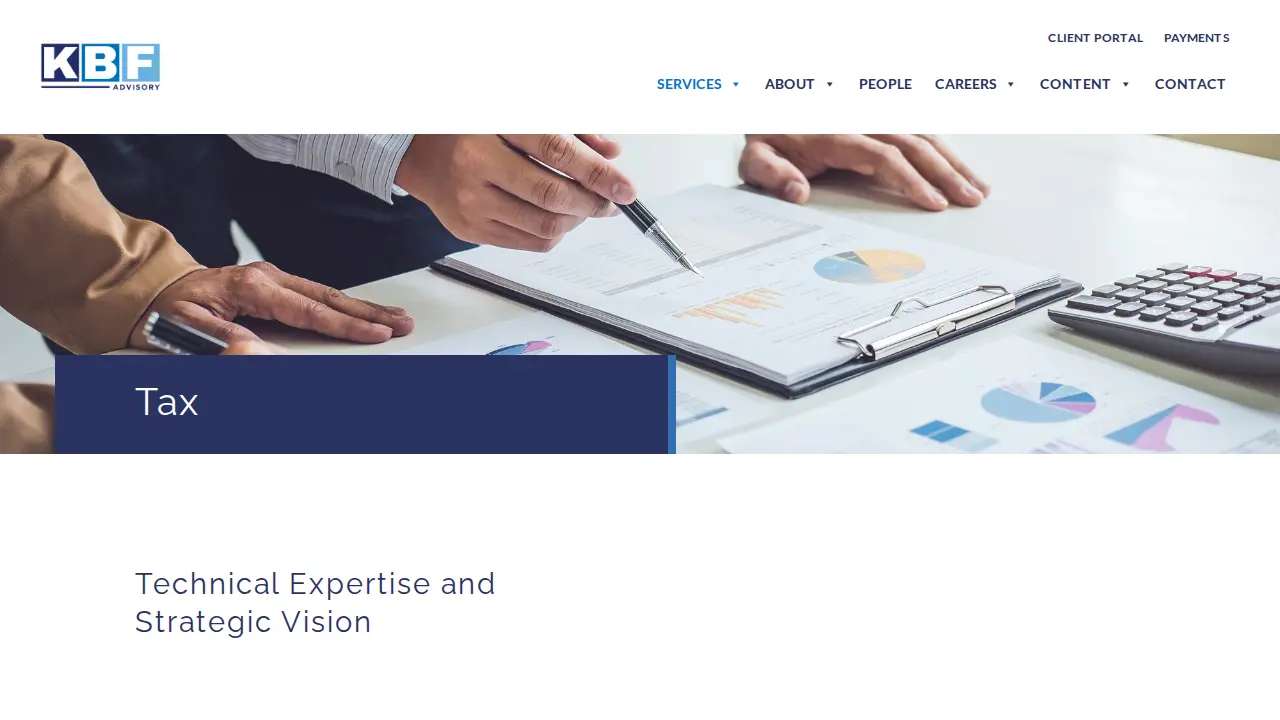 KBF Advisory page