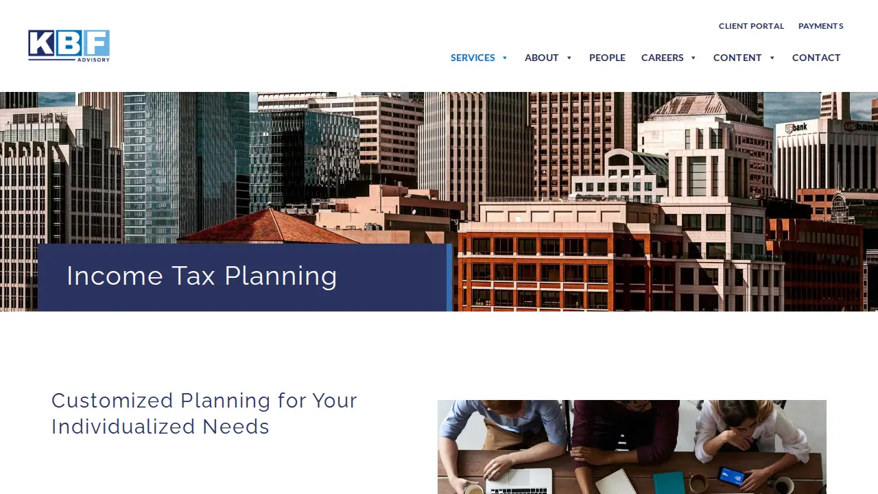 KBF Advisory page