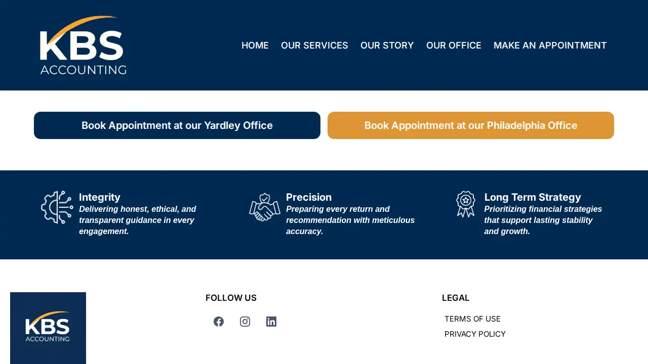 KBS Accounting page