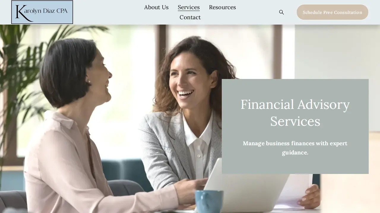 Karolyn Diaz CPA page