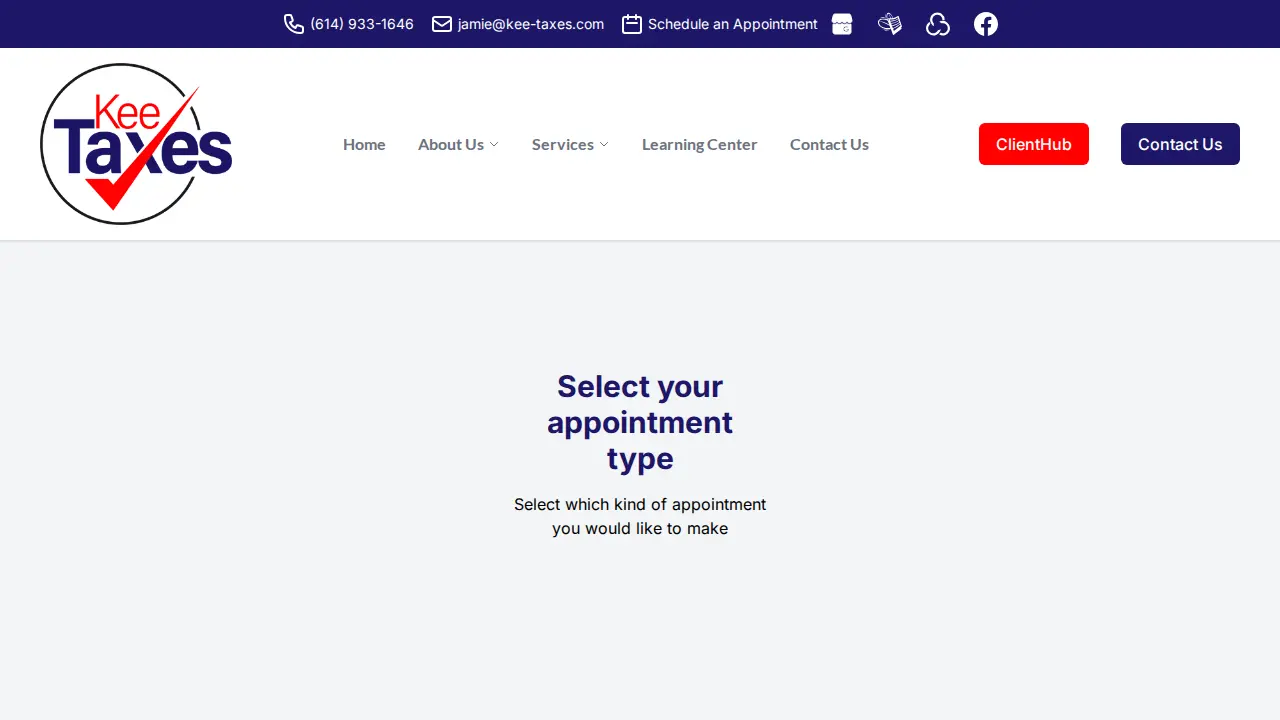 Kee Taxes page
