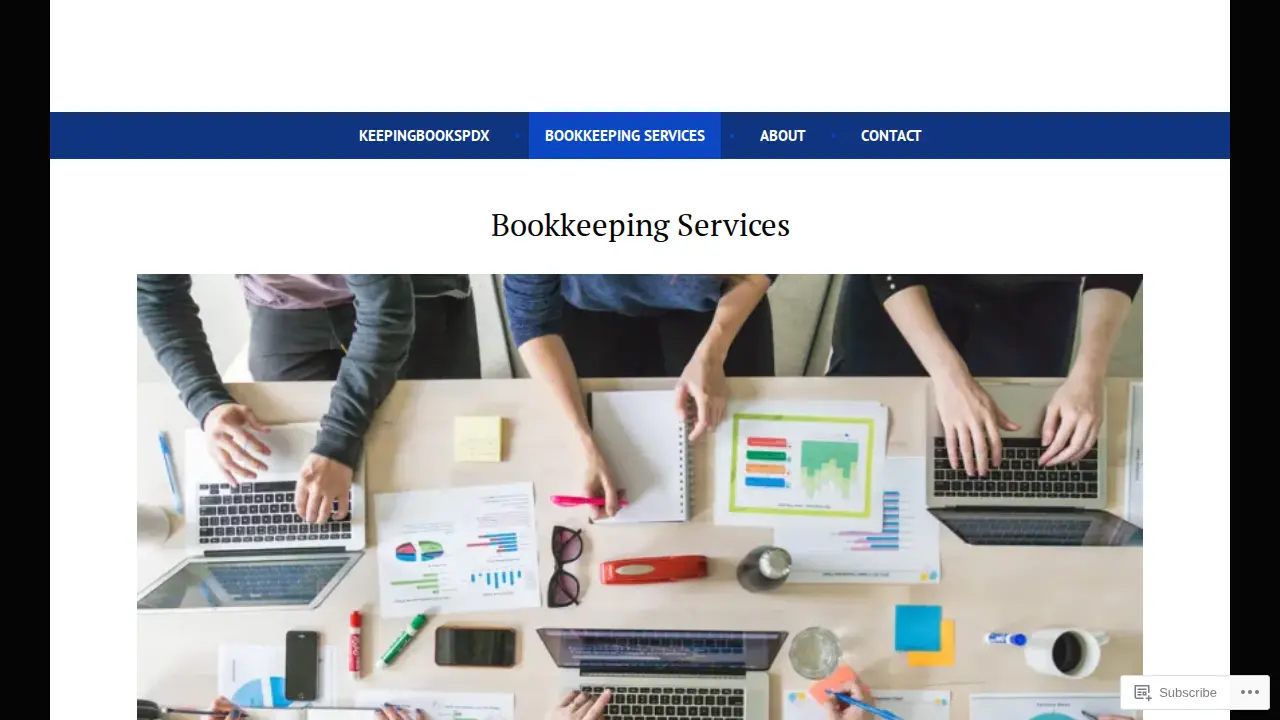 Keeping Books PDX LLC page