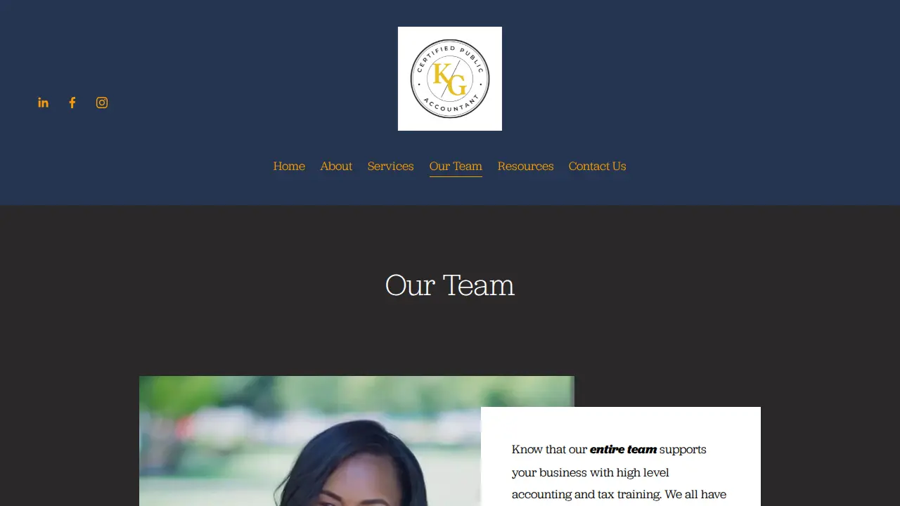 Keithie Graham CPA, PLLC page