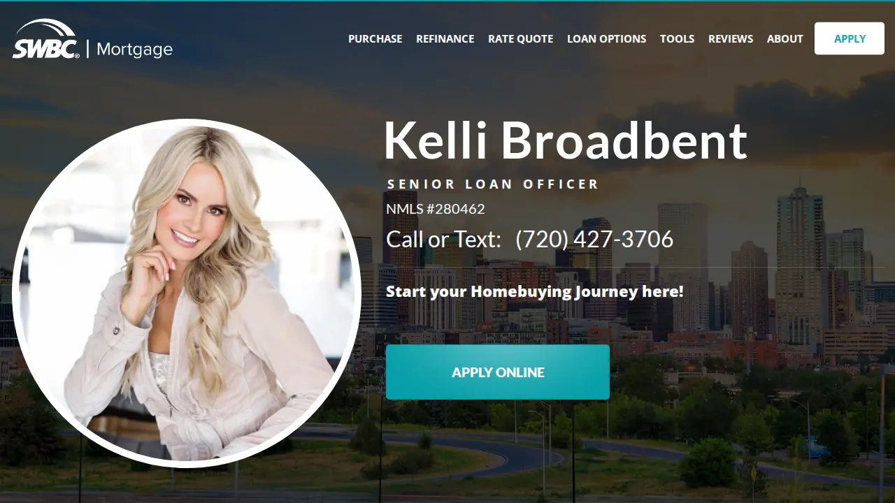 Kelli Broadbent, SWBC Mortgage