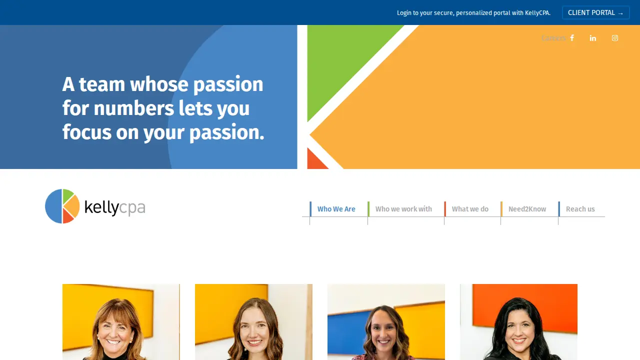 Kelly CPA page