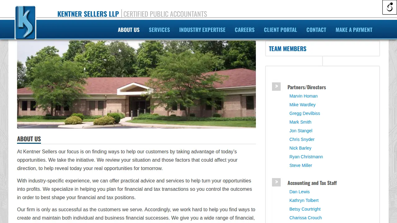 Catherine E. Booher, CPA page