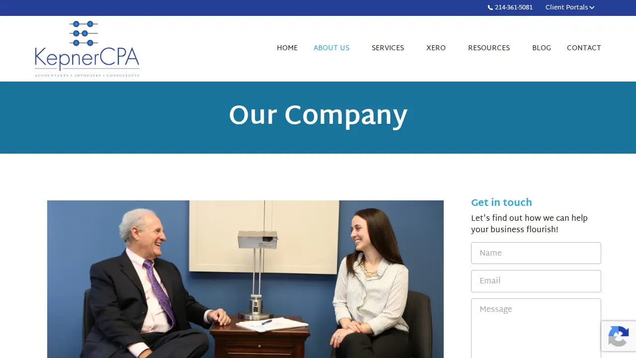 Kepner and Company, Inc. page