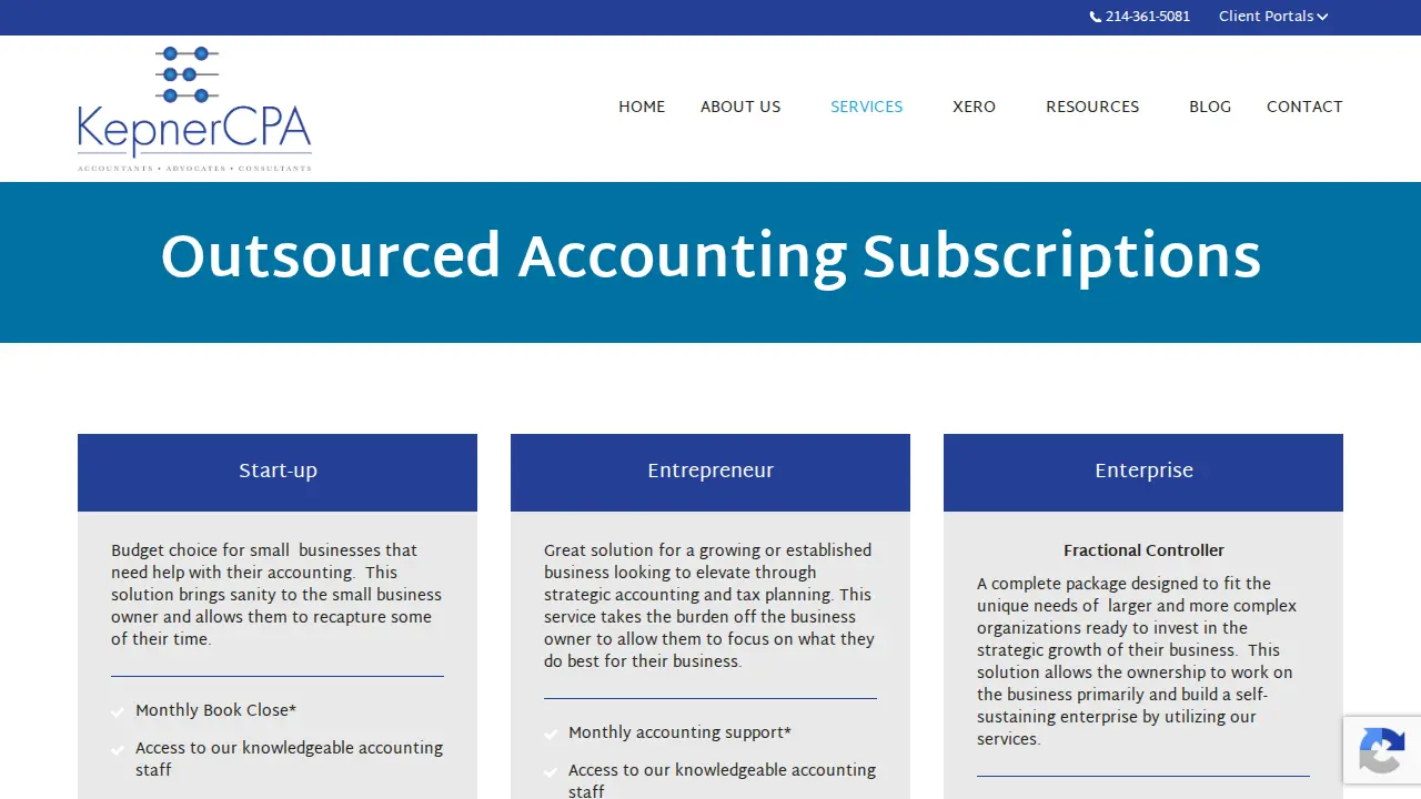 Kepner and Company, Inc. page