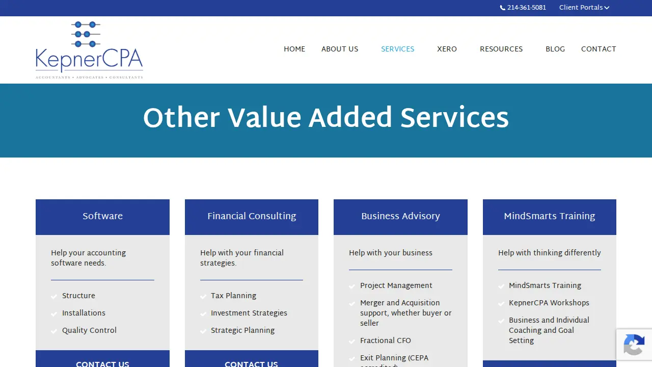 Kepner and Company, Inc. page
