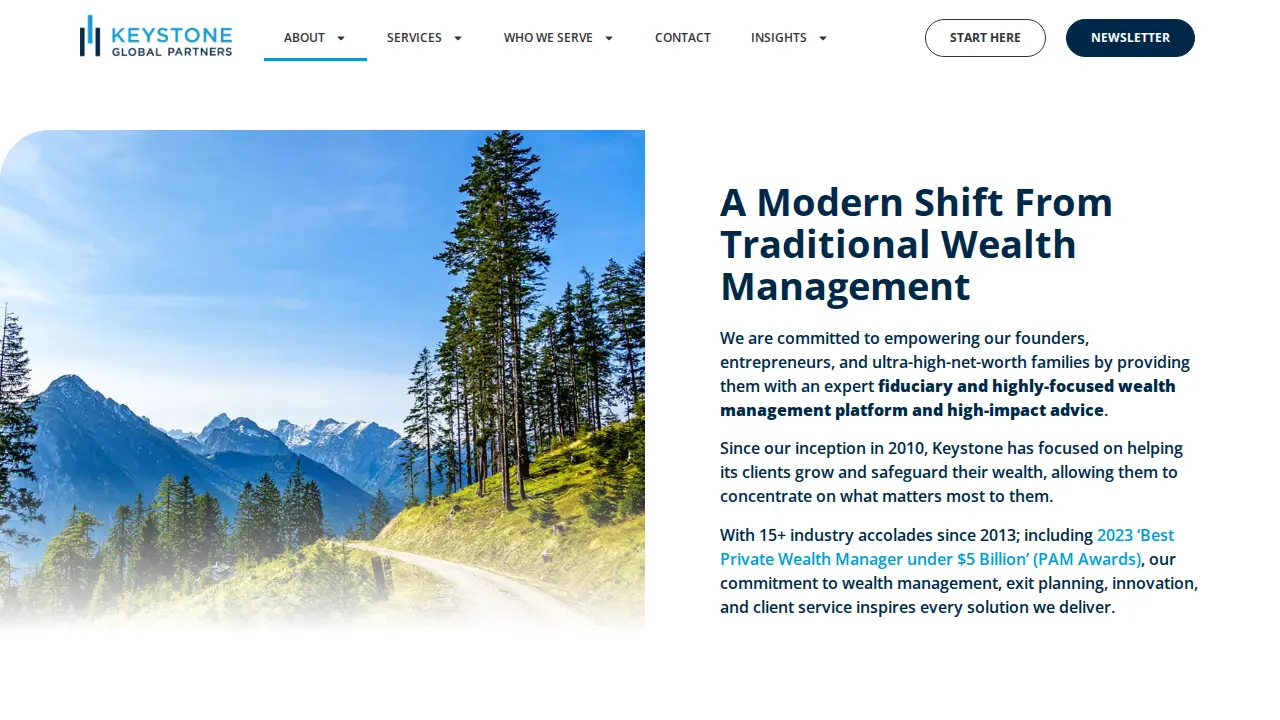 Keystone Global Partners page