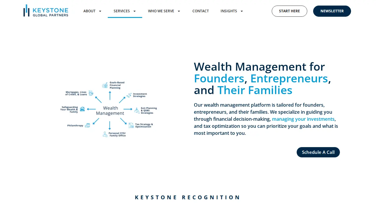 Keystone Global Partners page