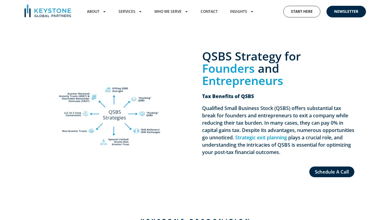 Keystone Global Partners page