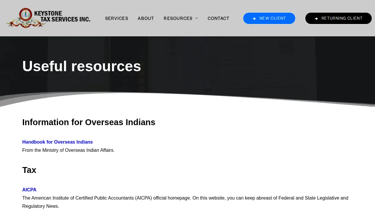 Keystone Tax Service, Inc page