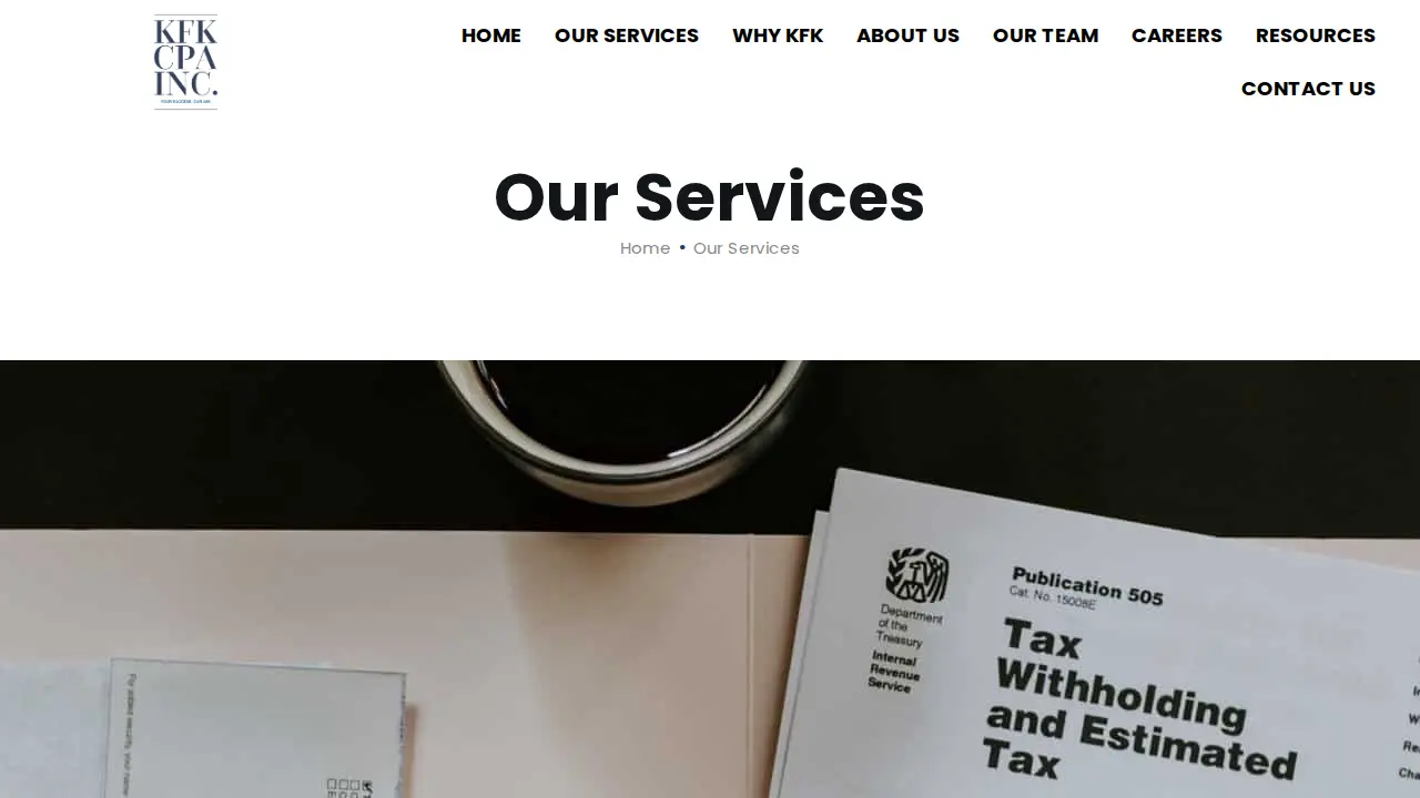 KFK CPA, Inc page