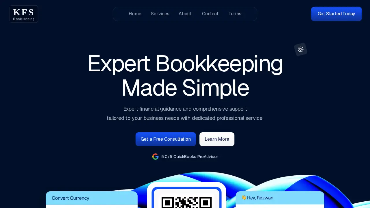 KFS Bookkeeping LLC website