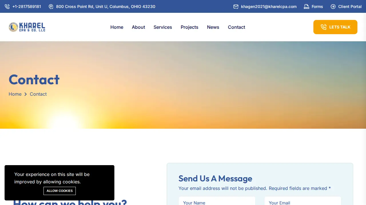 Kharel CPA & Co. LLC page