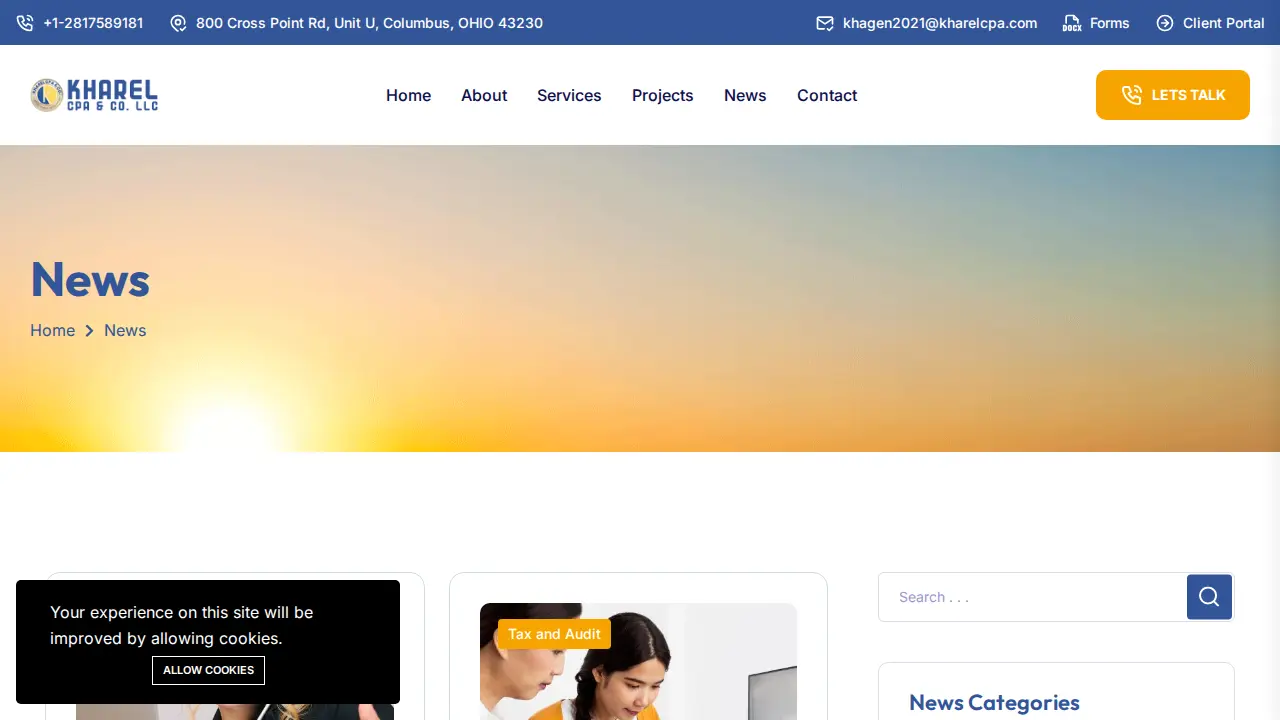 Kharel CPA & Co. LLC page