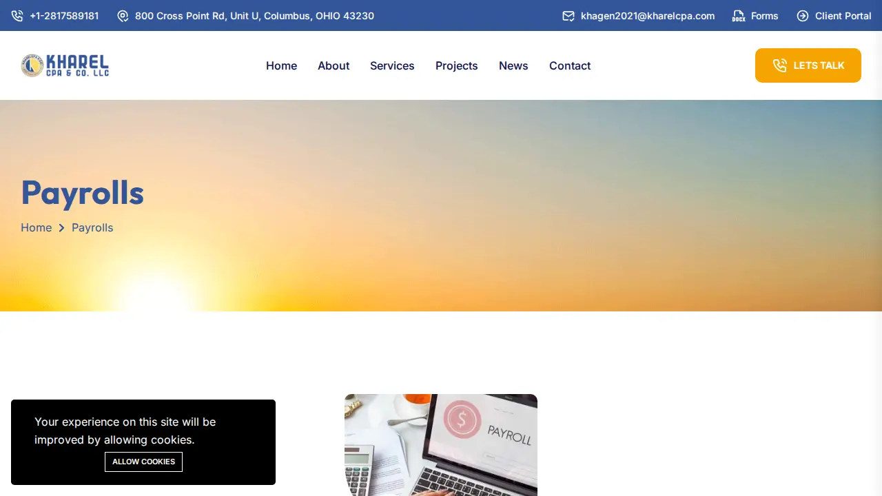 Kharel CPA & Co. LLC page