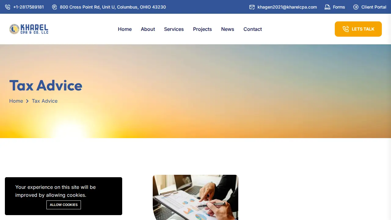 Kharel CPA & Co. LLC page